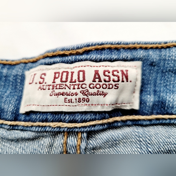 U.S.Polo Assn. Authentic Goods Women's Bermuda Shorts Cotton High Rise, Size 20 - Picture 6 of 16